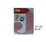 JIWA 2 SHEET CARD 120GSM CS120 BLUE